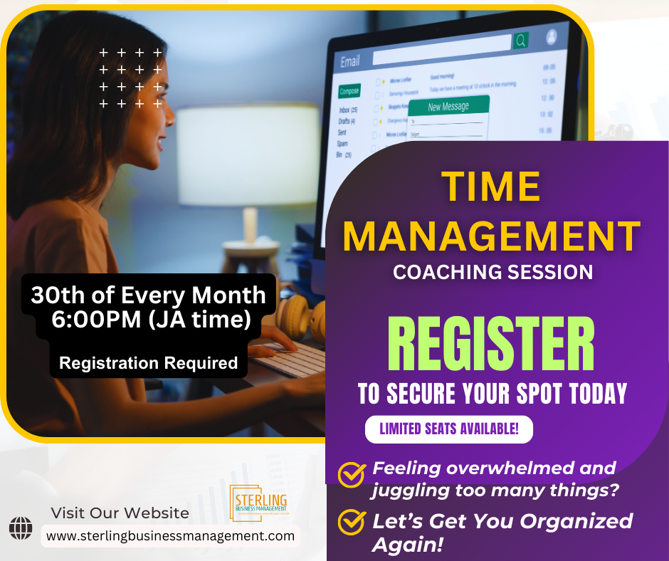 Time Managing Coaching Session with Paulette Sterling (Copy)