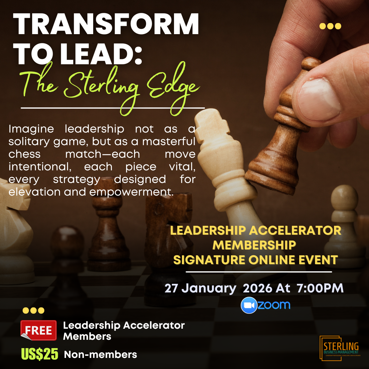 5 Reasons to Attend Transform to Lead — January 27, 2026