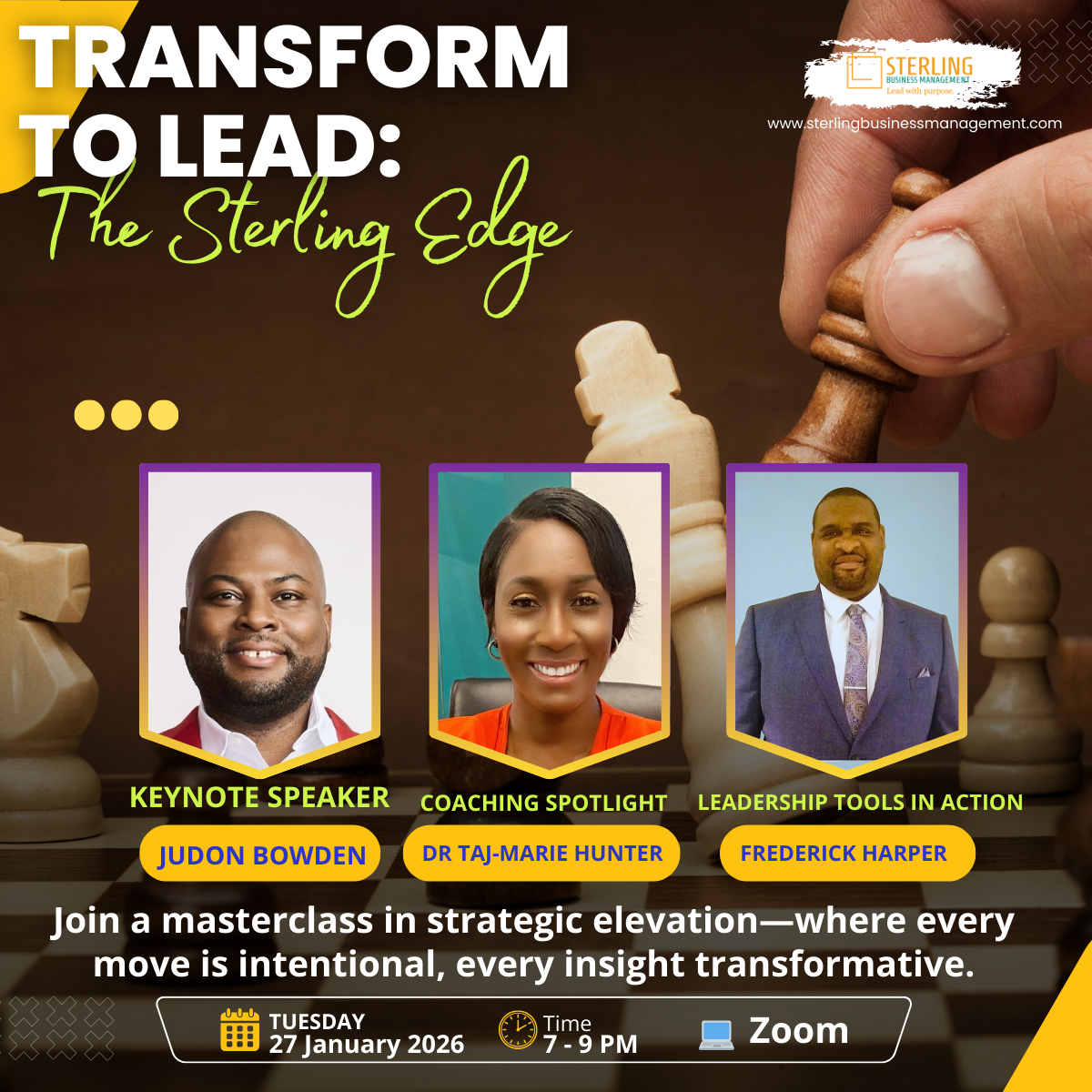 Transform to Lead: The Sterling Edge