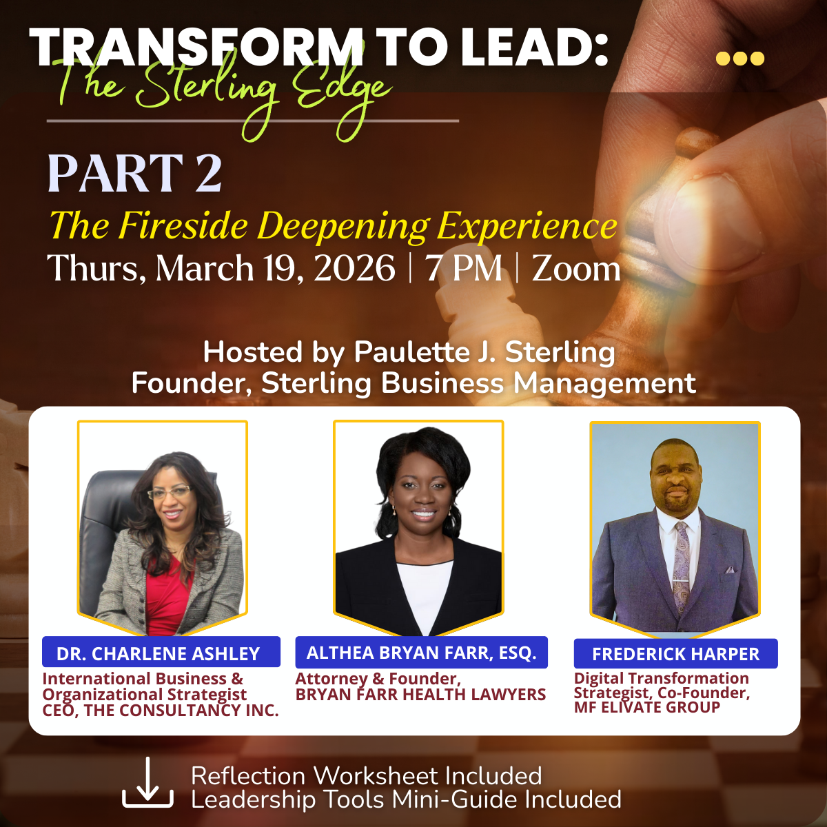 Transform to Lead: Part 2 — The Fireside Deepening Experience