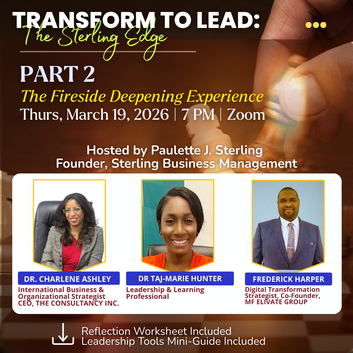 Transform to Lead: Part 2 — The Fireside Deepening Experience
