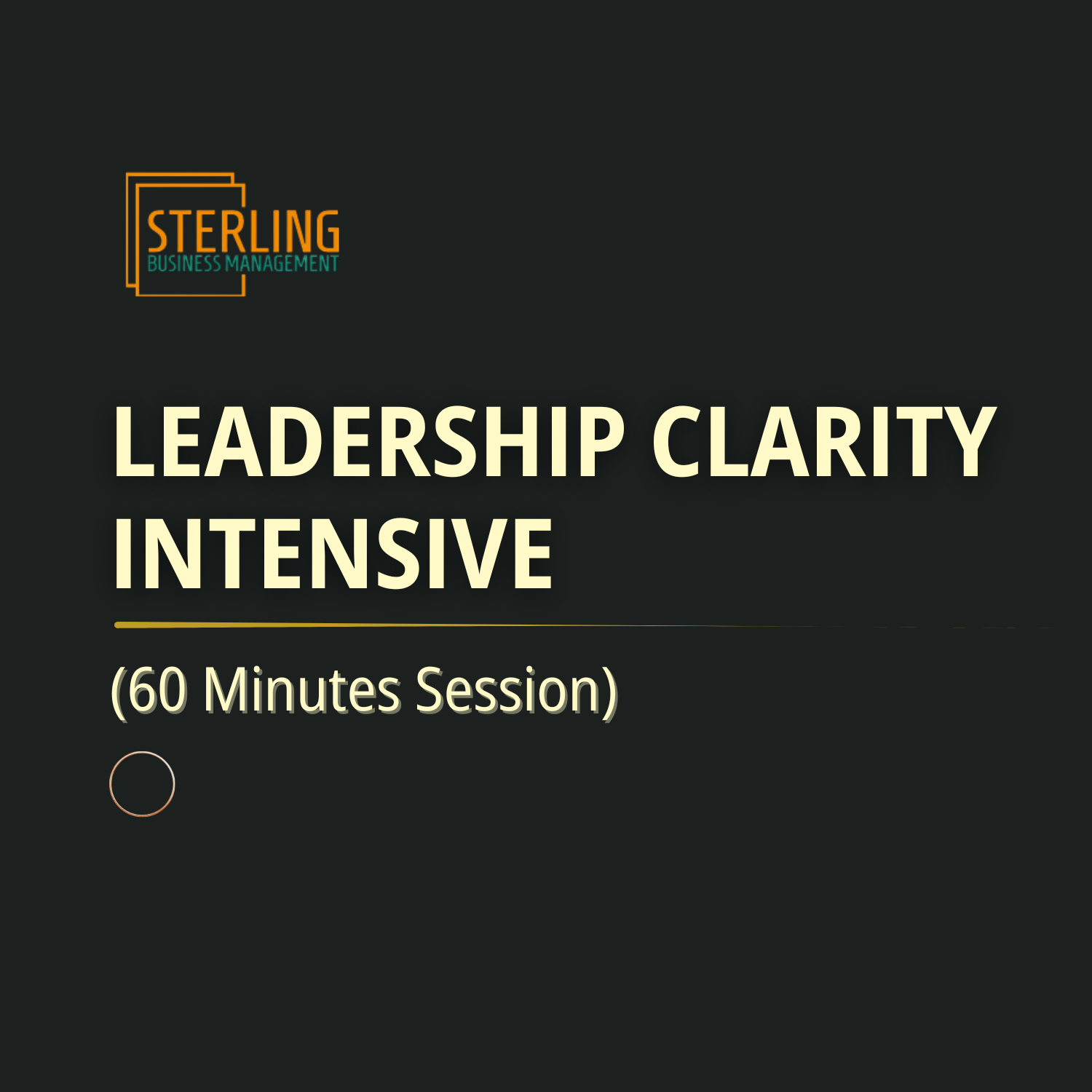 Leadership Clarity Intensive (60 Minutes)
