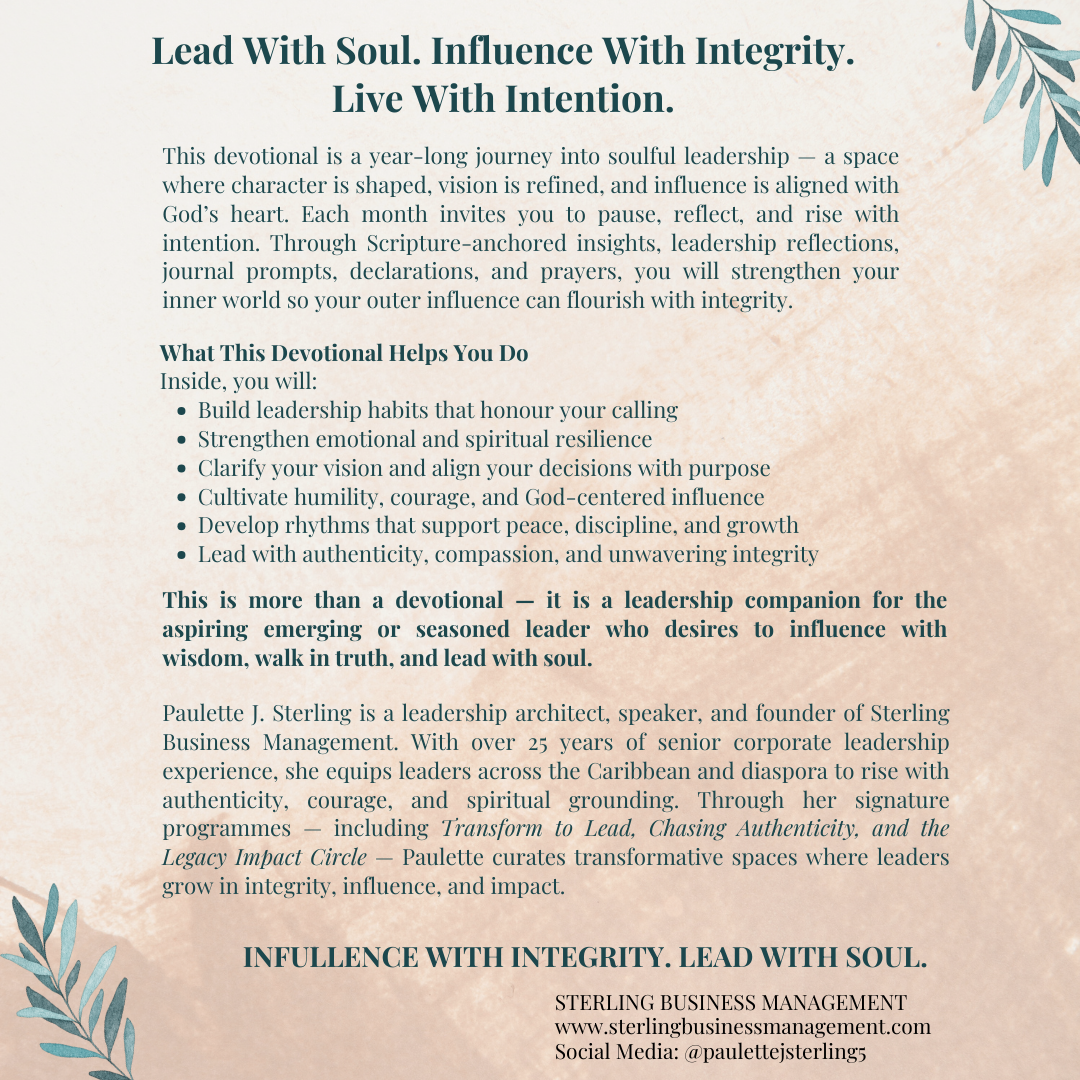 Influence With Integrity Devotional & Journal | 2026 Leadership Guide ...