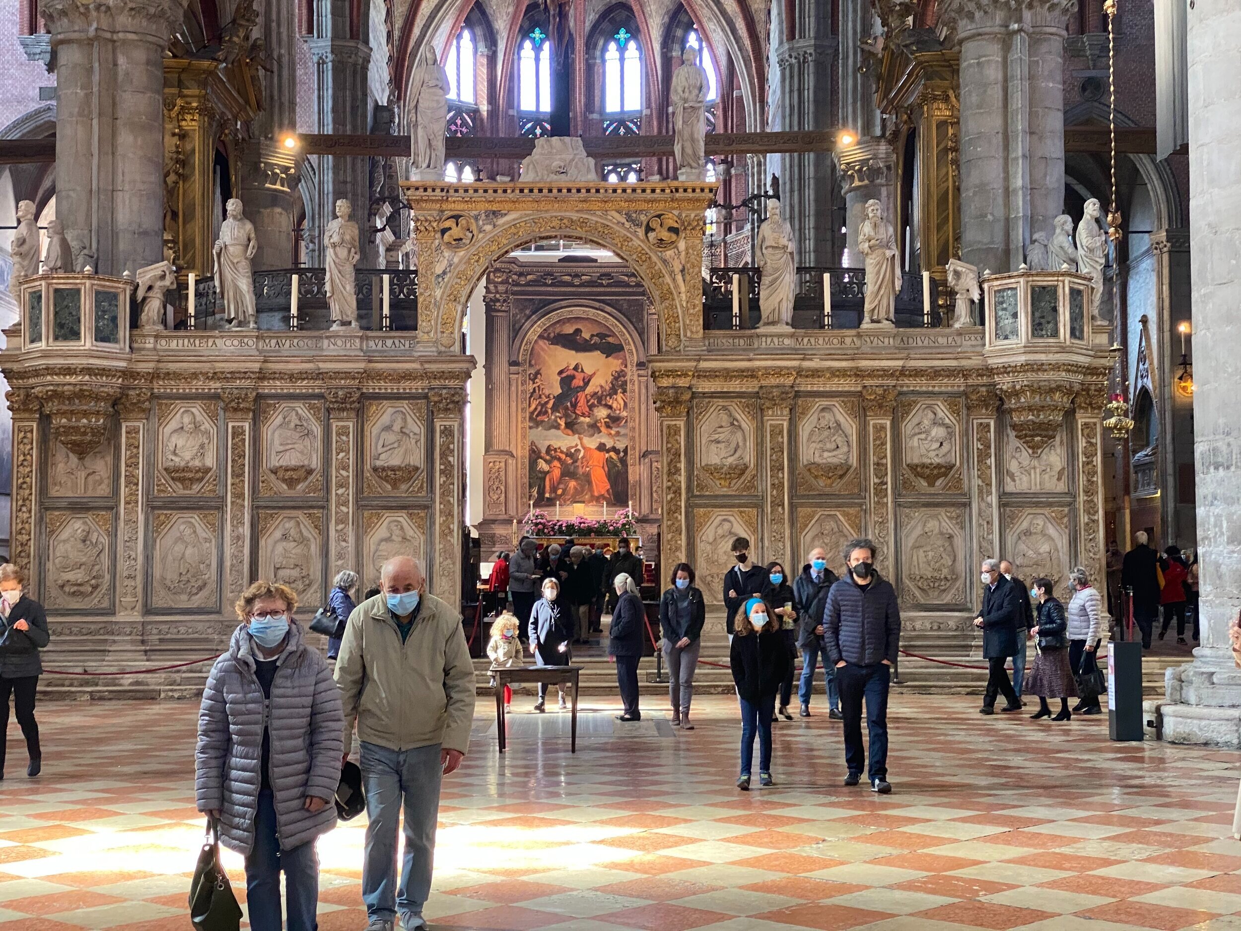  Santa Messa di Pasqua - Basilica Santa Maria Gloriosa dei Frari 