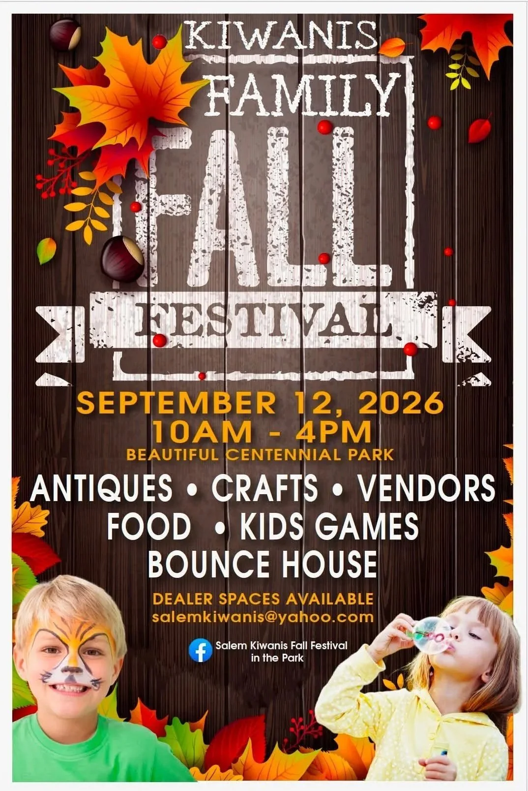 Kiwanis Club of Salem 2nd annual Fall Fest