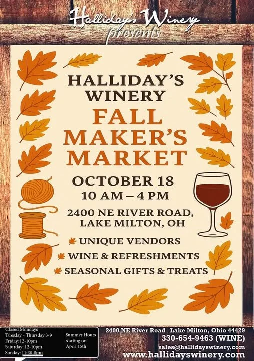 Halliday’s Fall Makers Market