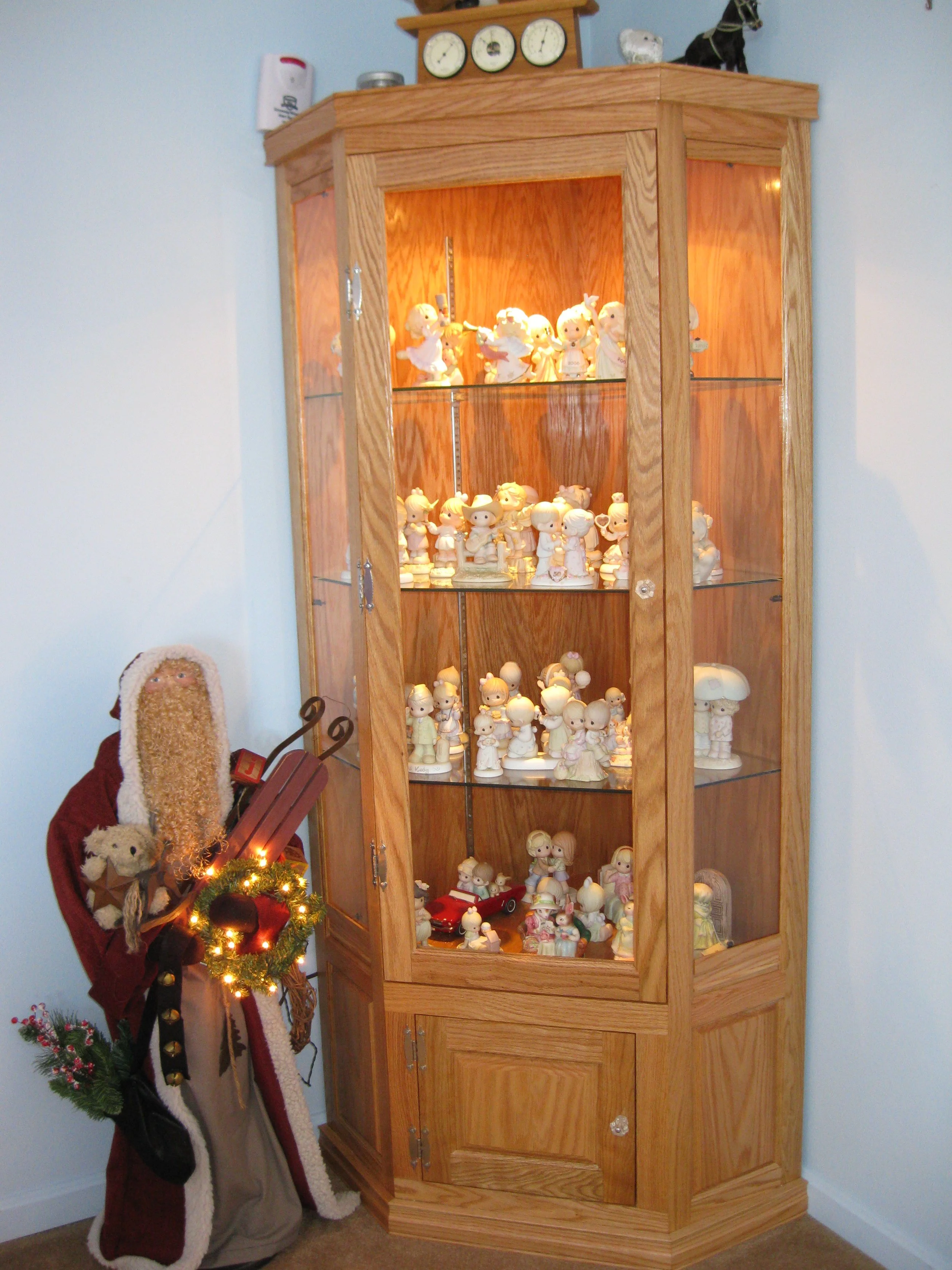 Corner Display Cabinet