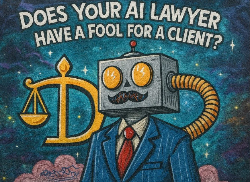 Does Your AI Lawyer Have a Fool for a Client? A Double-Edged Sword: AI, Legal Advice, and the Risk of Going It Alone