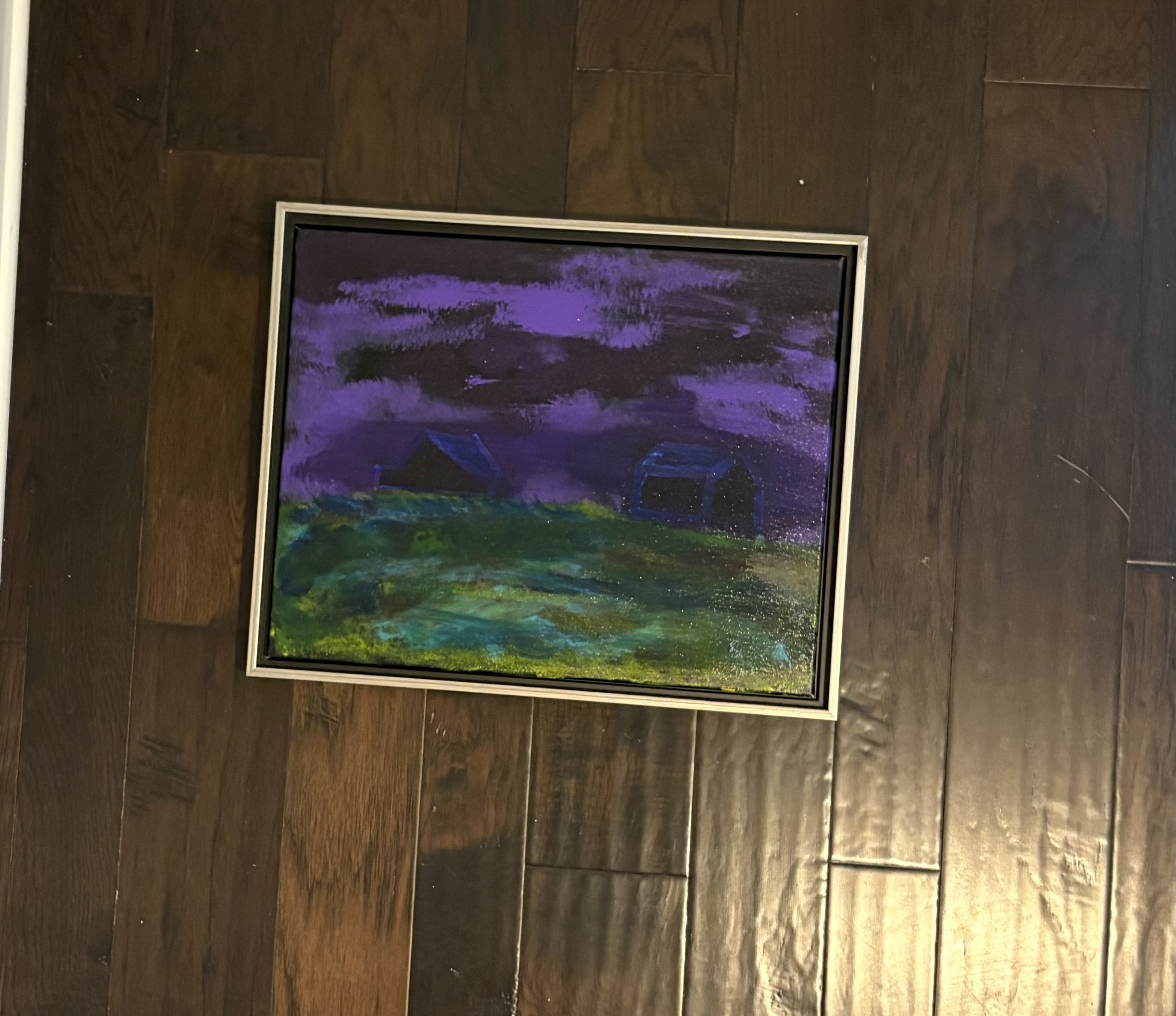 A108
Dimensions 17.5"L X 21.5"W framed