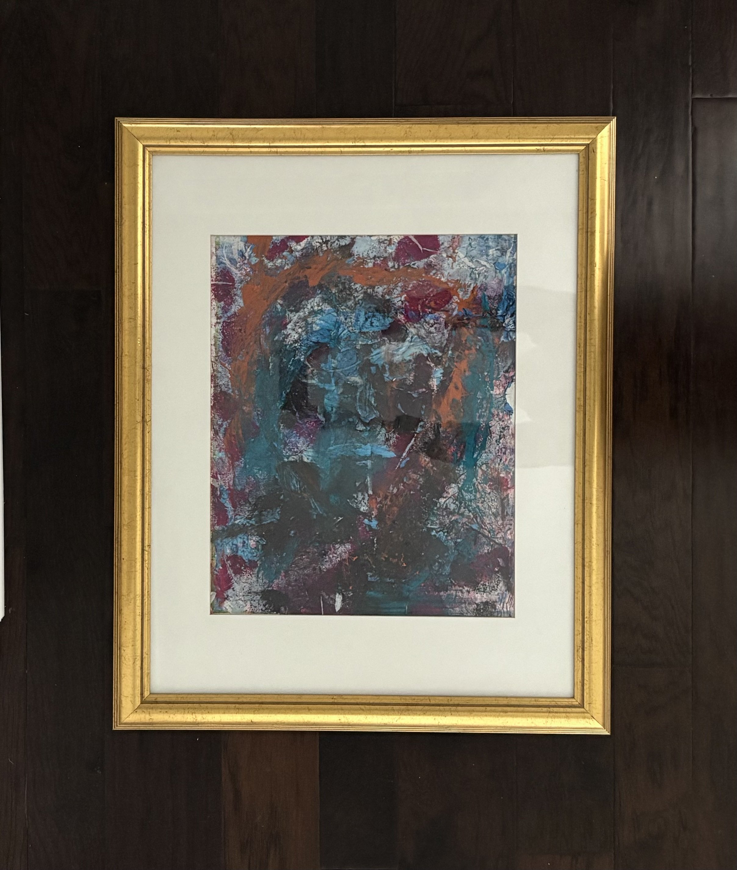 A104
Dimensions " L x 26"W framed with glass