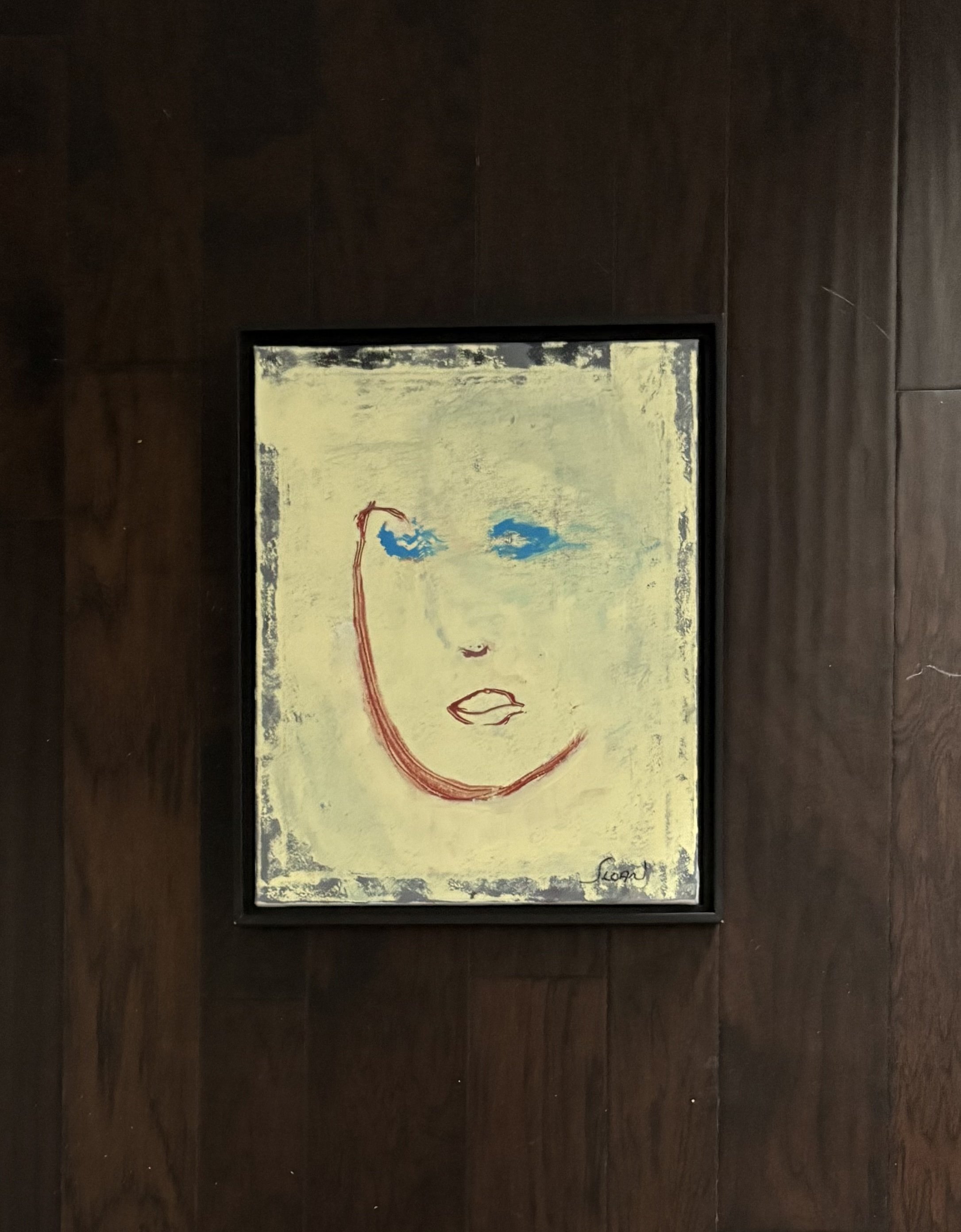 P111
Dimensions. 21.5"L x 17.5"W unframed canvas