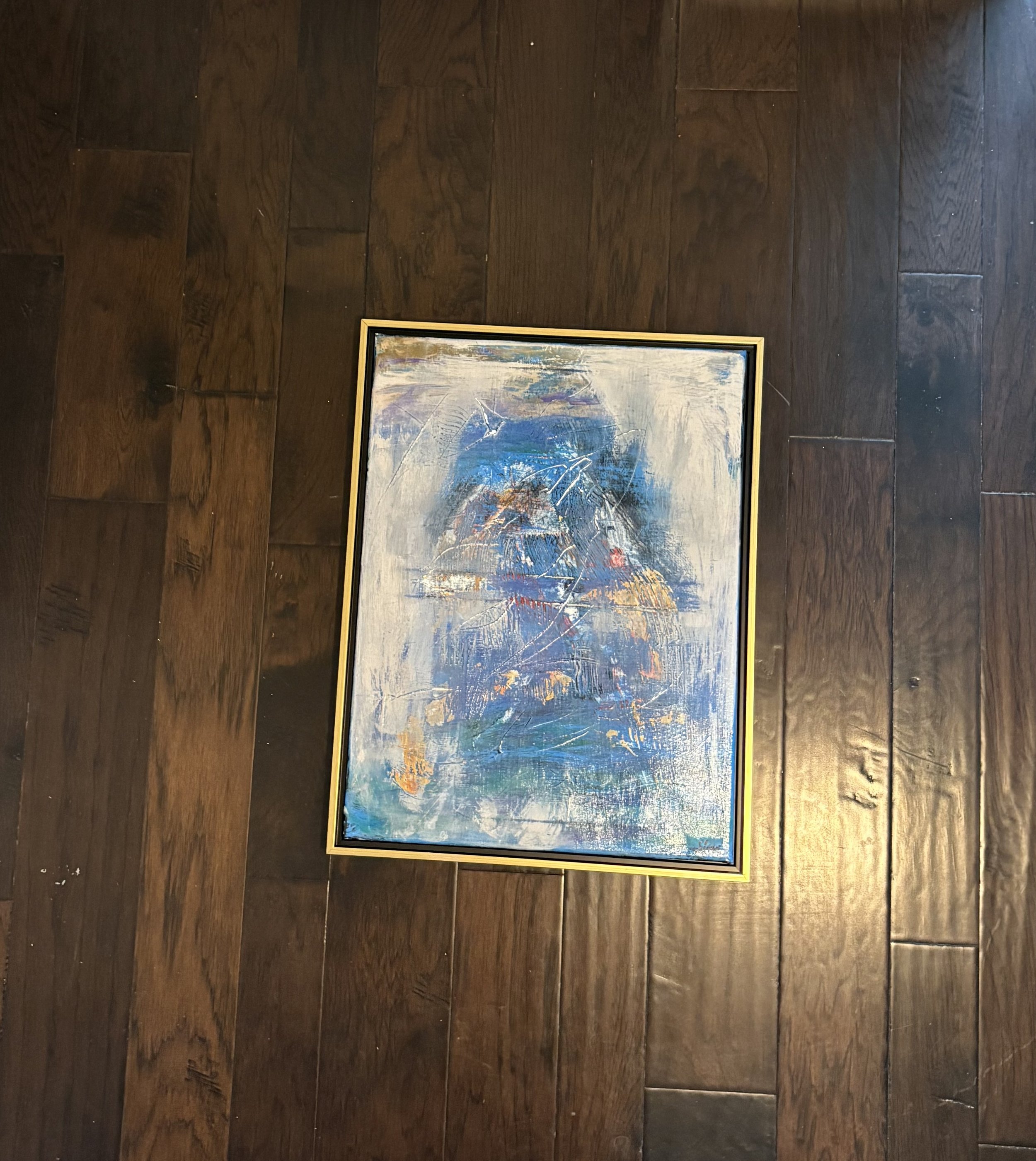 A 113
Dimensions. 25.5"L X 19.5" W framed