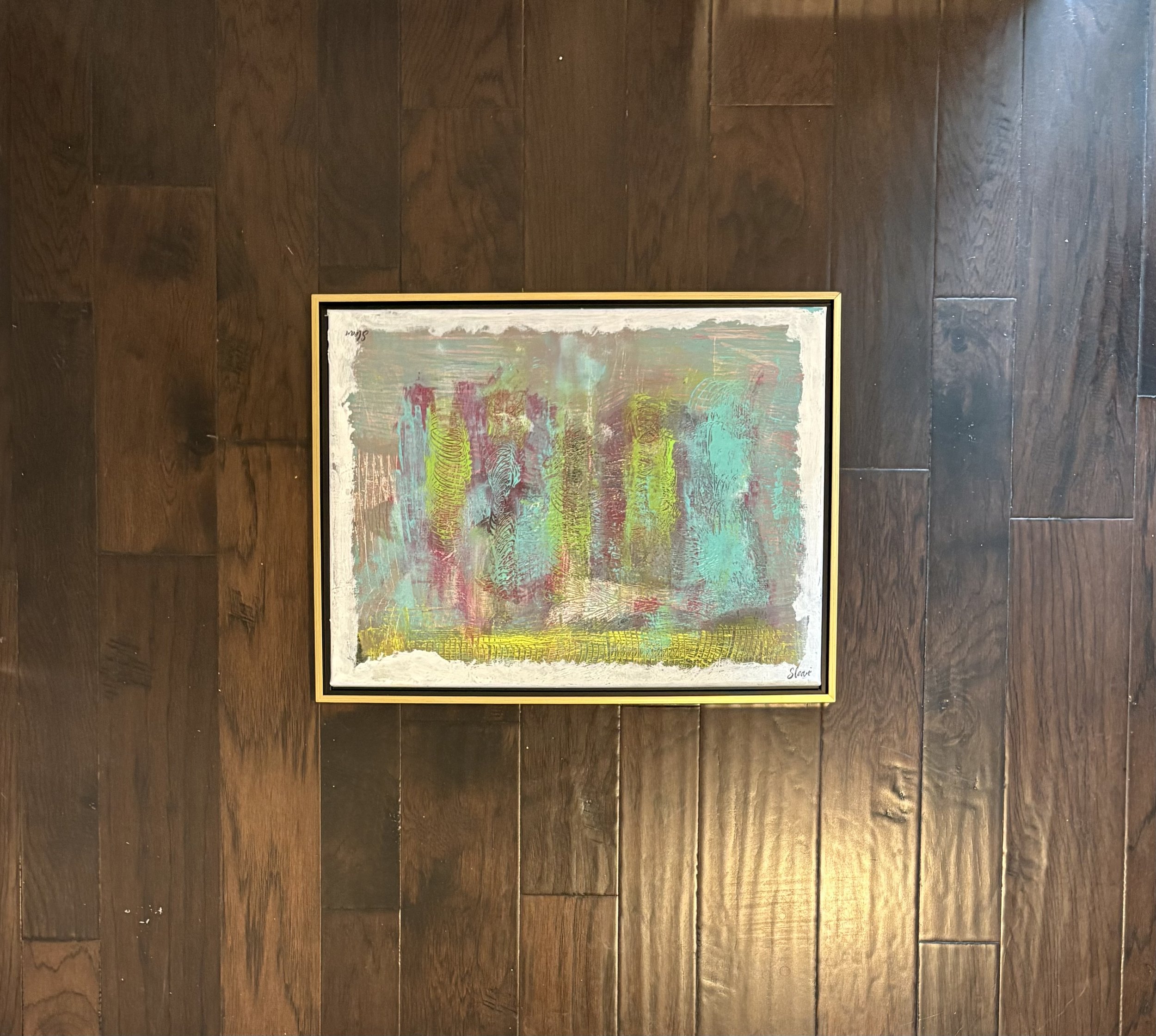 A114
Dimensions. 18.5"L x 25.5" W framed