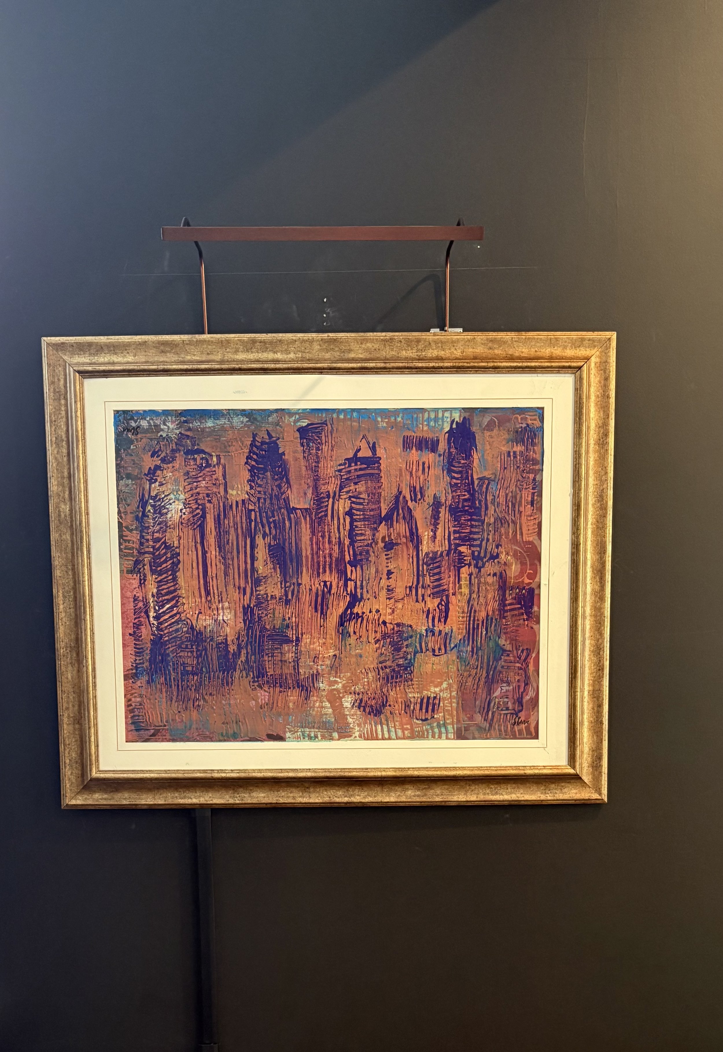 S106
Dimensions. 30"L X 36" W framed