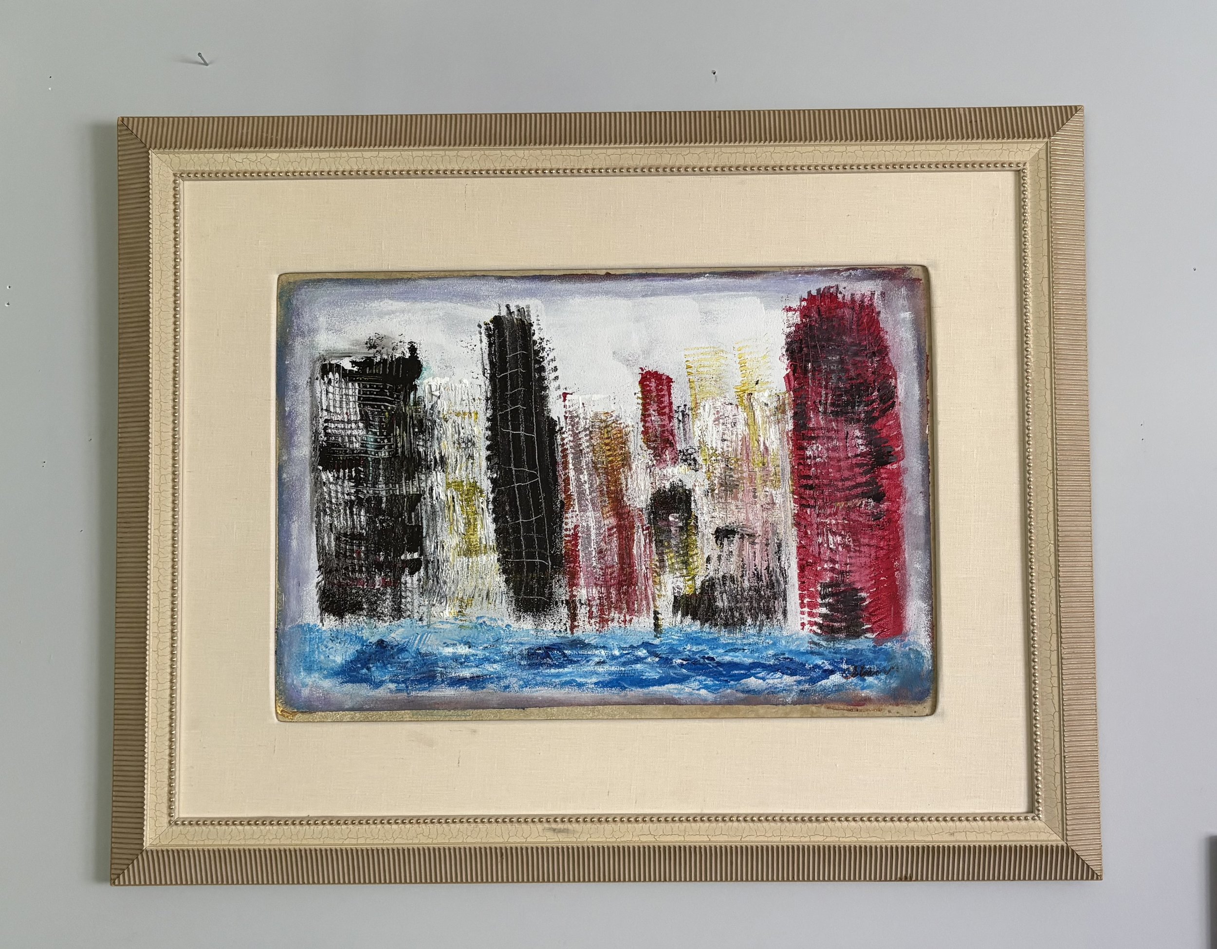 S101
Dimensions 32"L X 41" W framed