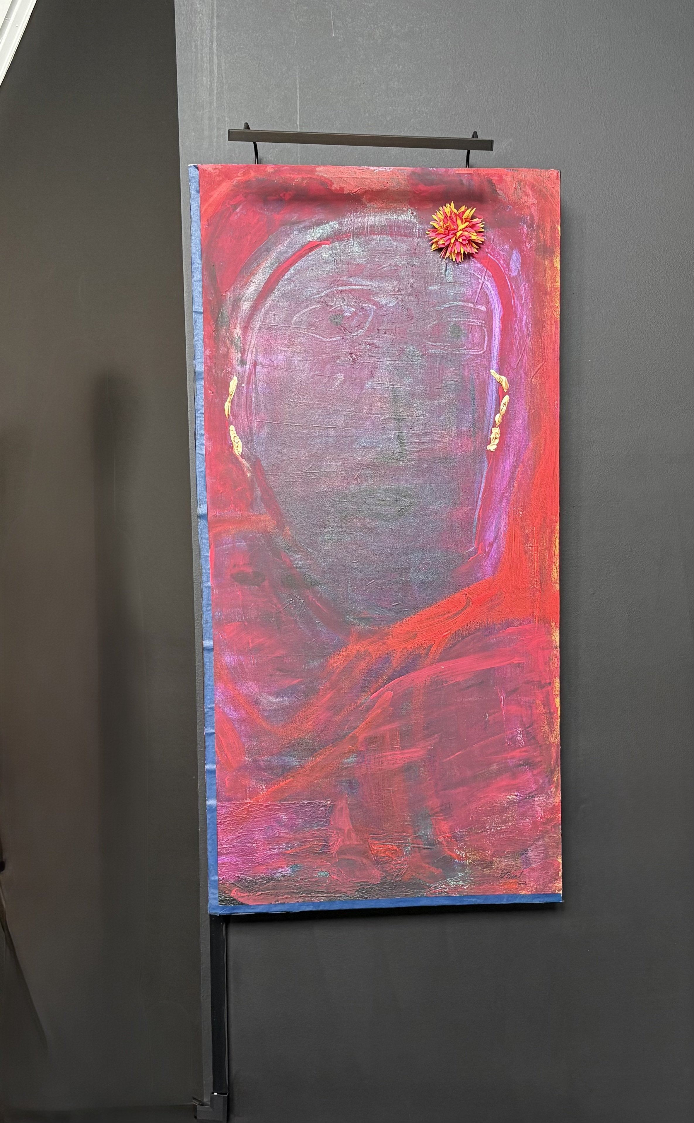 P112
Dimensions. 52"L x 22" W on a 4" depth canvas. Unframed