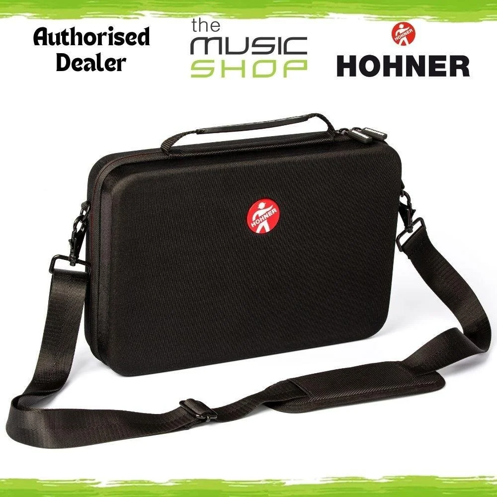 Hohner 'FlexCase L' Large Harmonica Case, Fits up to 18 Harmonicas - MZ20192