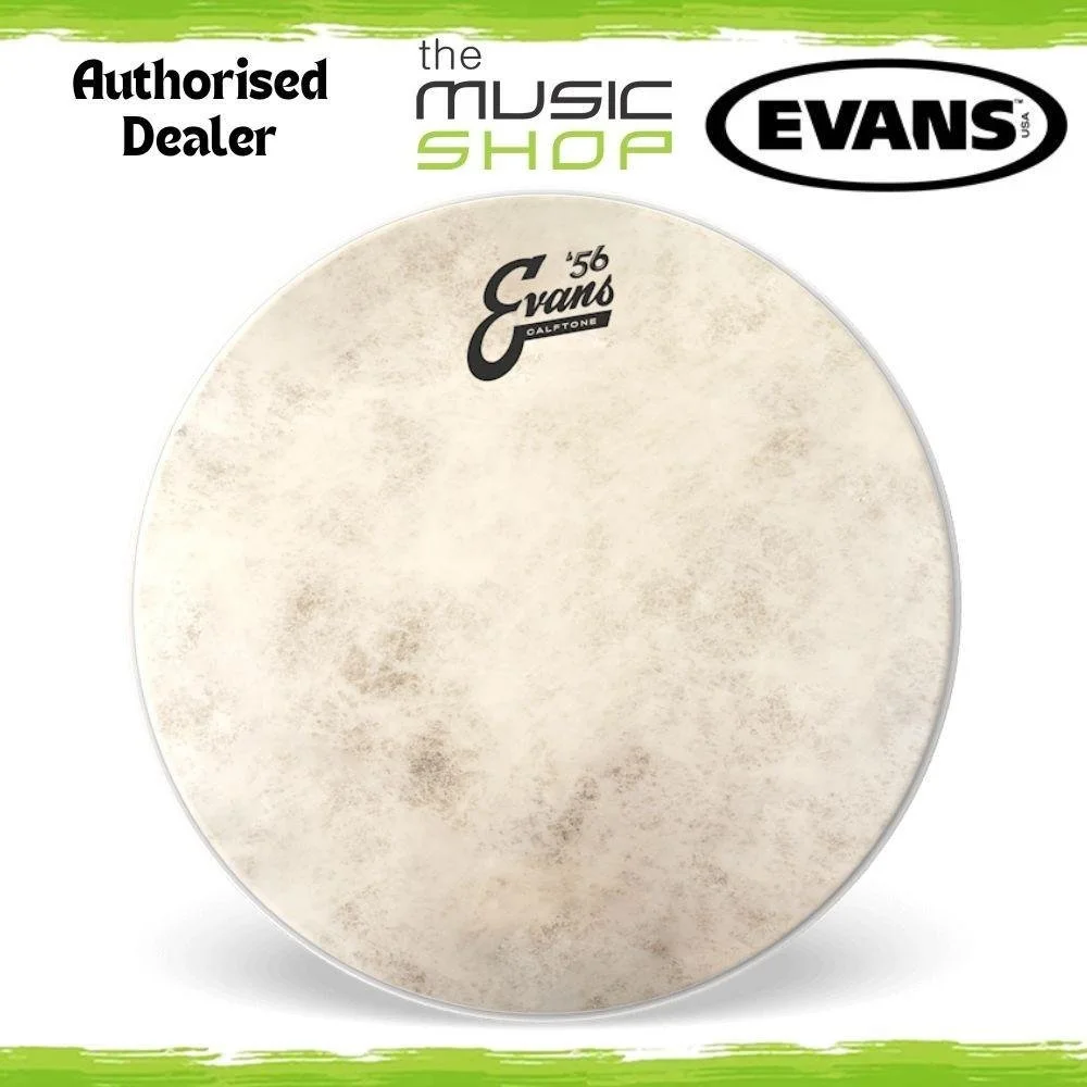 Evans 16" Calftone Drum Head, 16 Inch Calf Tone Tom Batter Drumhead - TT16C7