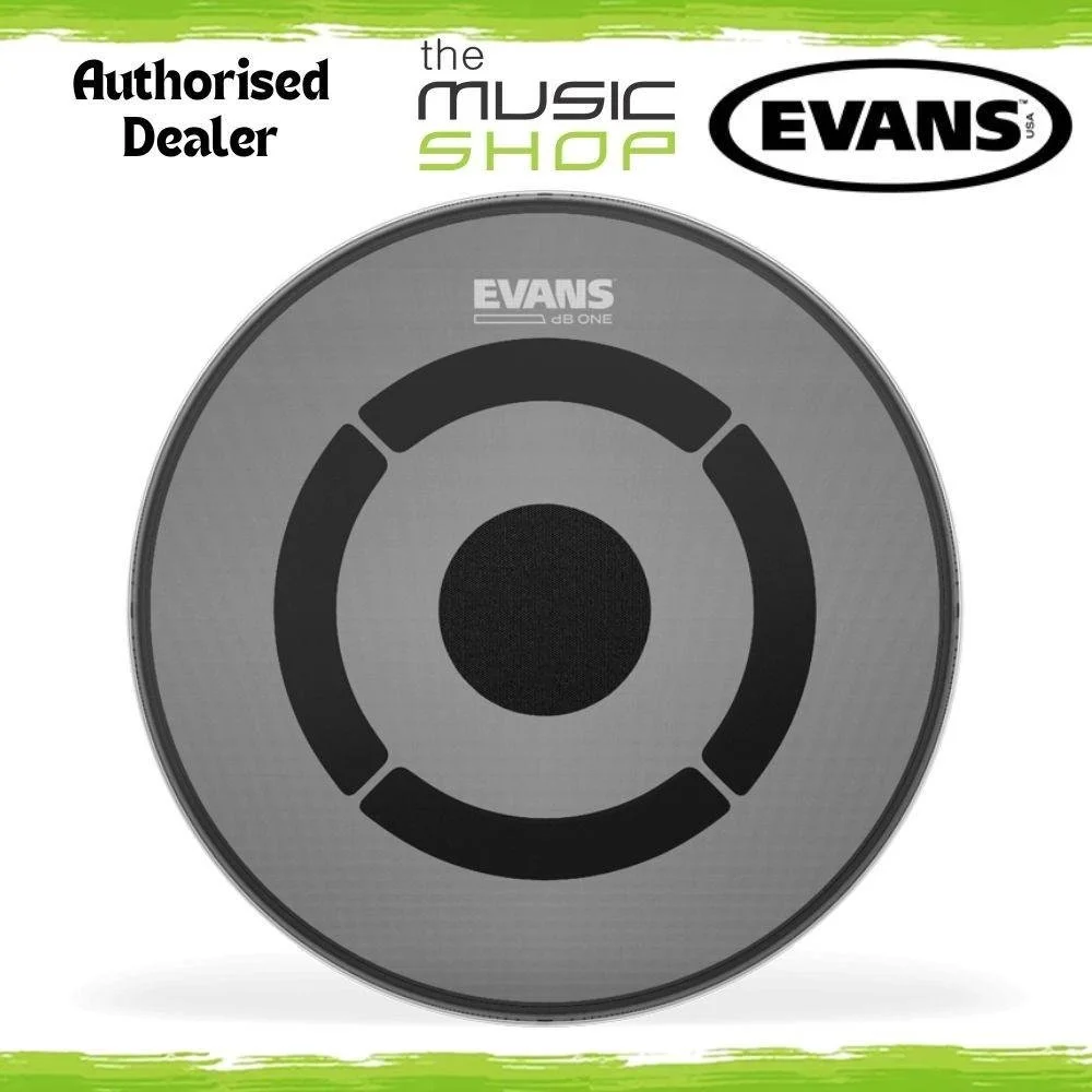 Evans 13" dB One Low Volume Mesh Tom Drum Head w/ Natural Tone & Feel - TT13DB1