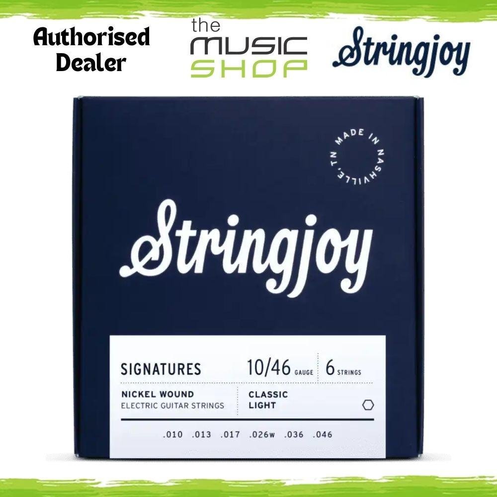 Stringjoy 10-46 Classic Light Signatures NW Electric Guitar Strings - SJ-NW1046