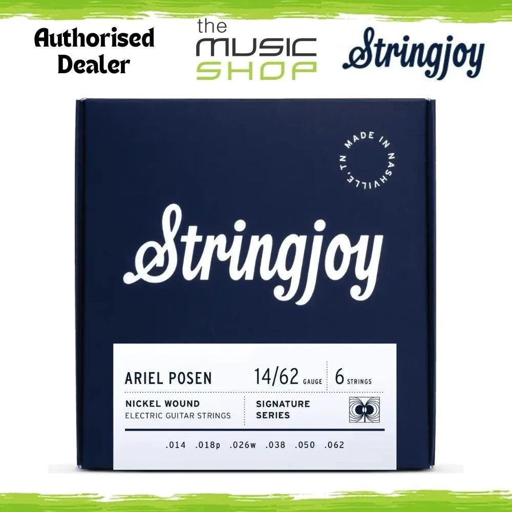 Stringjoy 16-62 Ariel Posen Artist Signature Electric Guitar Strings - SJ-ARTAP