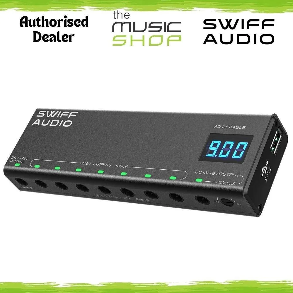 Swiff Audio P200 Guitar Effect Pedal Multi Power Supply  - P-200