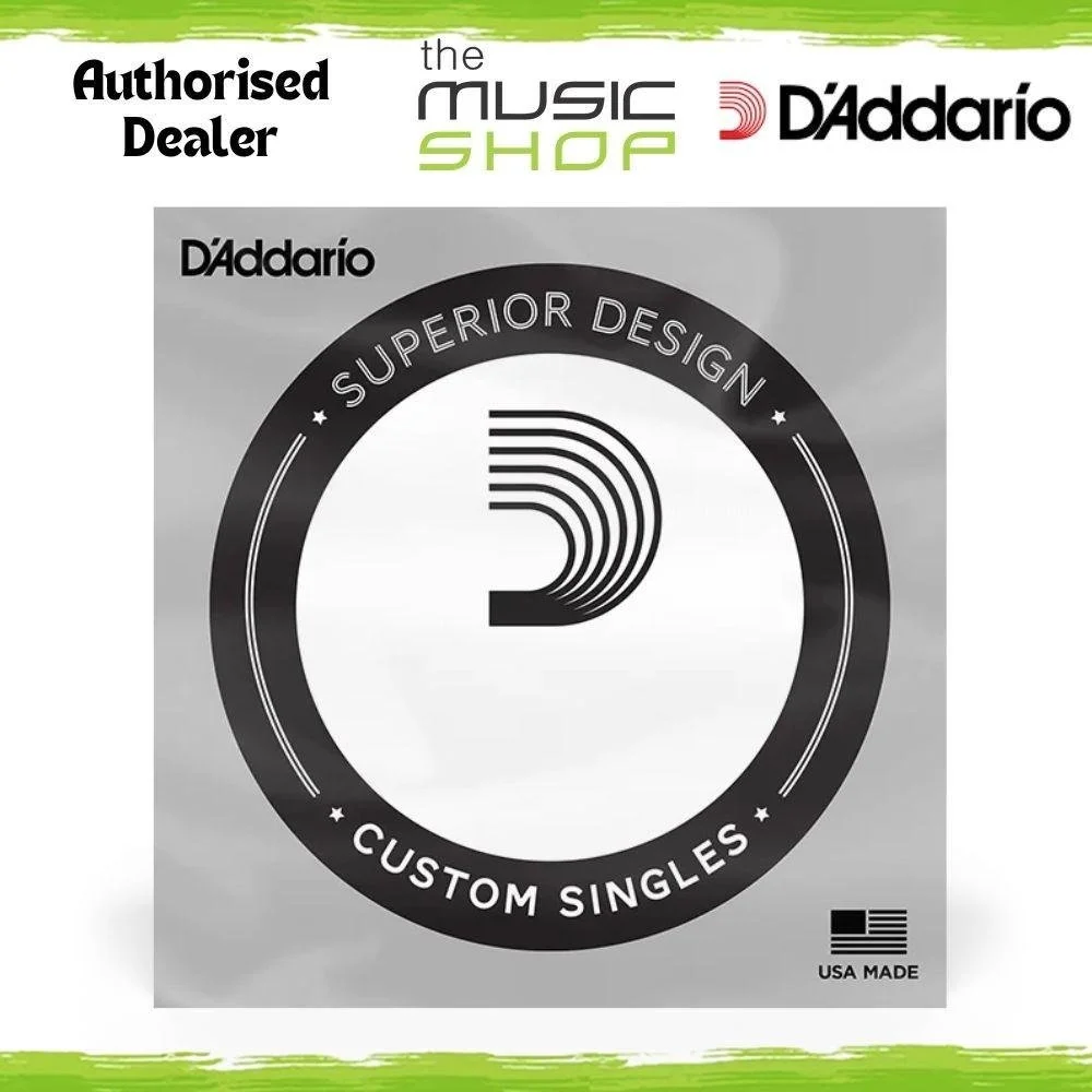 D'Addario XL ProSteel .028 Gauge Single SS Wound Electric Guitar String - PSG028