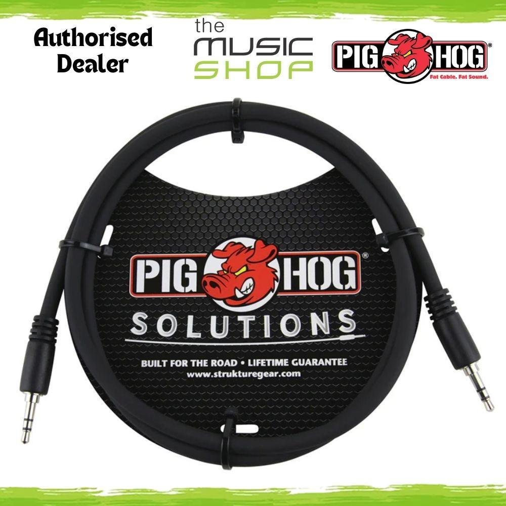 Pig Hog Solutions 3.5mm TRS to 3.5mm TRS Cable, 3ft - PX-T3503