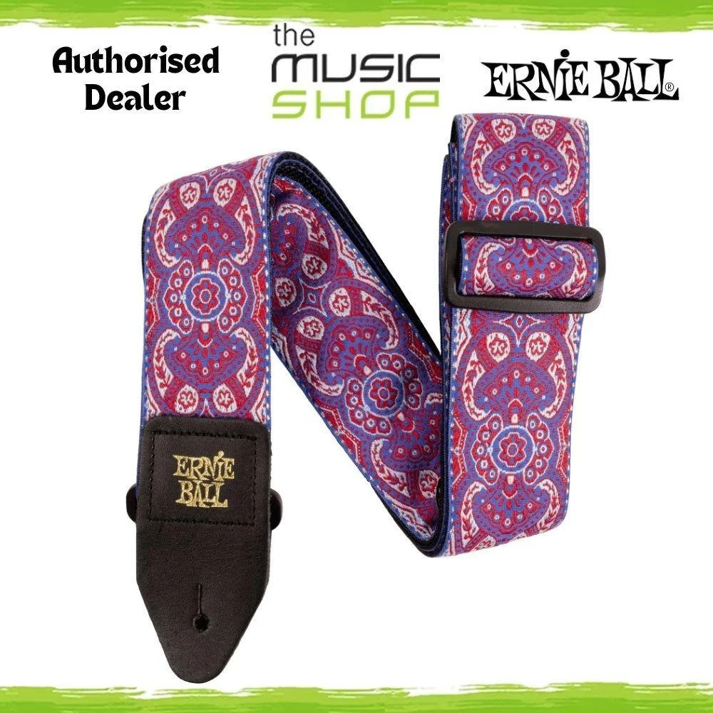 Ernie Ball Classic Jacquard Guitar/Bass Strap, Paisley Dream Design - 5332