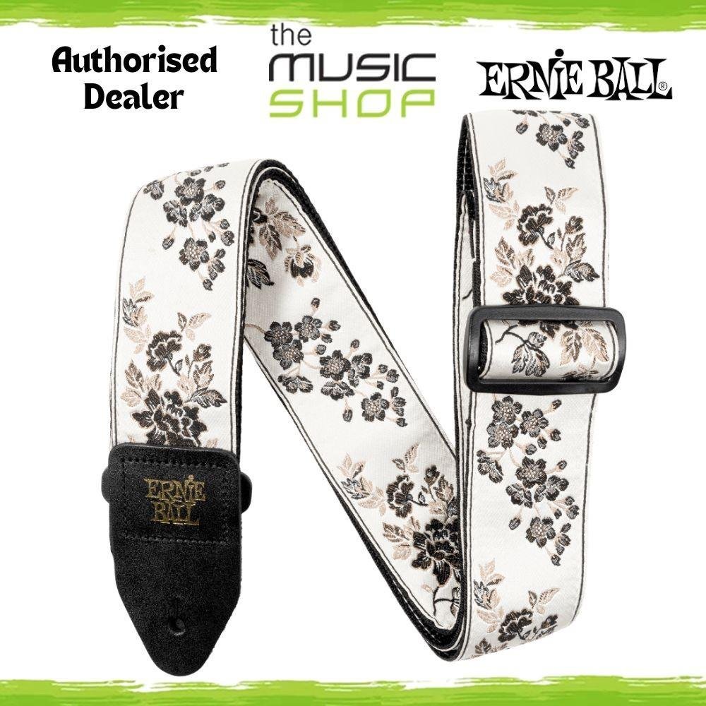 Ernie Ball Classic Jacquard Guitar/Bass Strap, Shadow Blossom Design - 5440