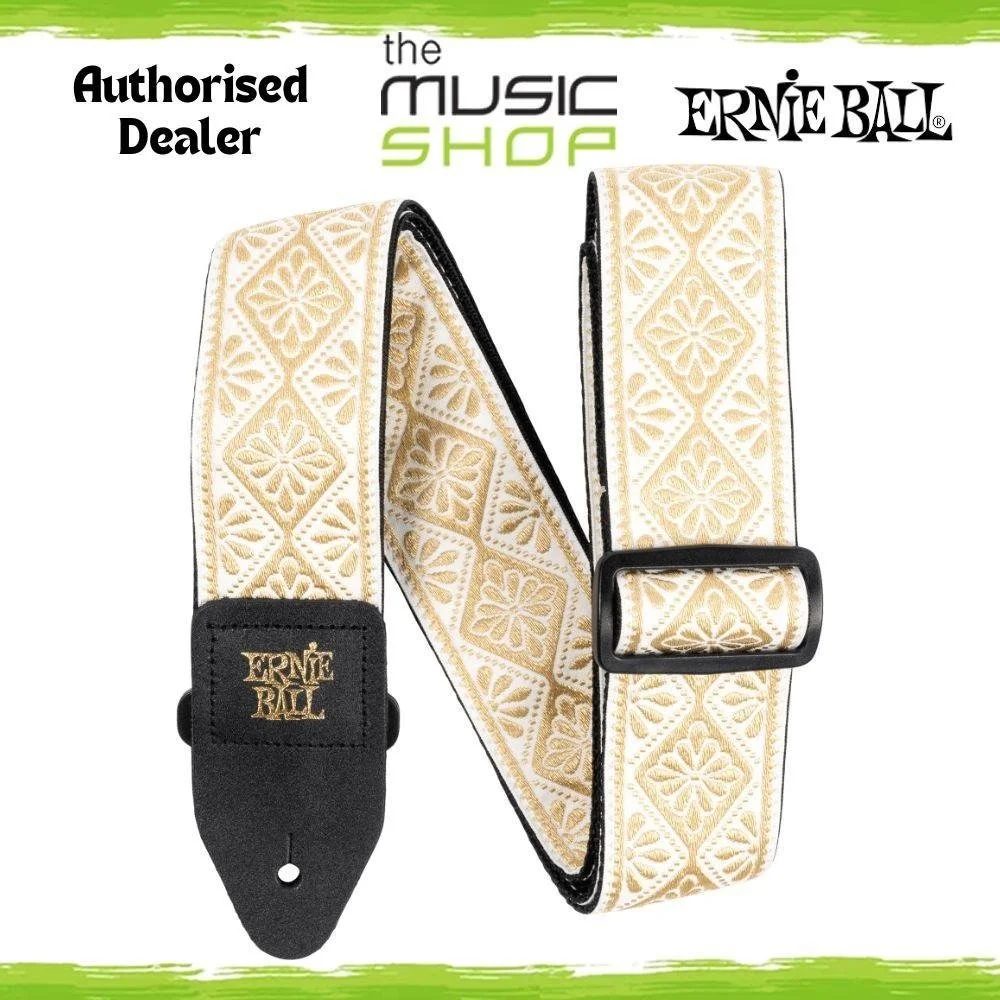 Ernie Ball Classic Jacquard Guitar/Bass Strap, Diamond Blossom Design - 5627