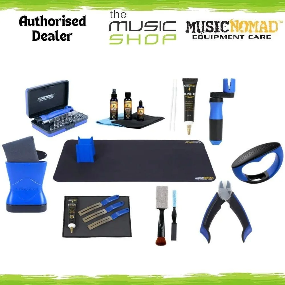 Music Nomad Ultimate At Home Guitar Work Station, Guitar Maintenance Kit - MN290