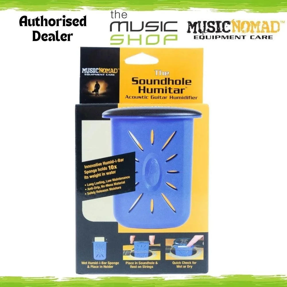Music Nomad The Soundhole Humitar - Acoustic Guitar Soundhole Humidifier - MN300