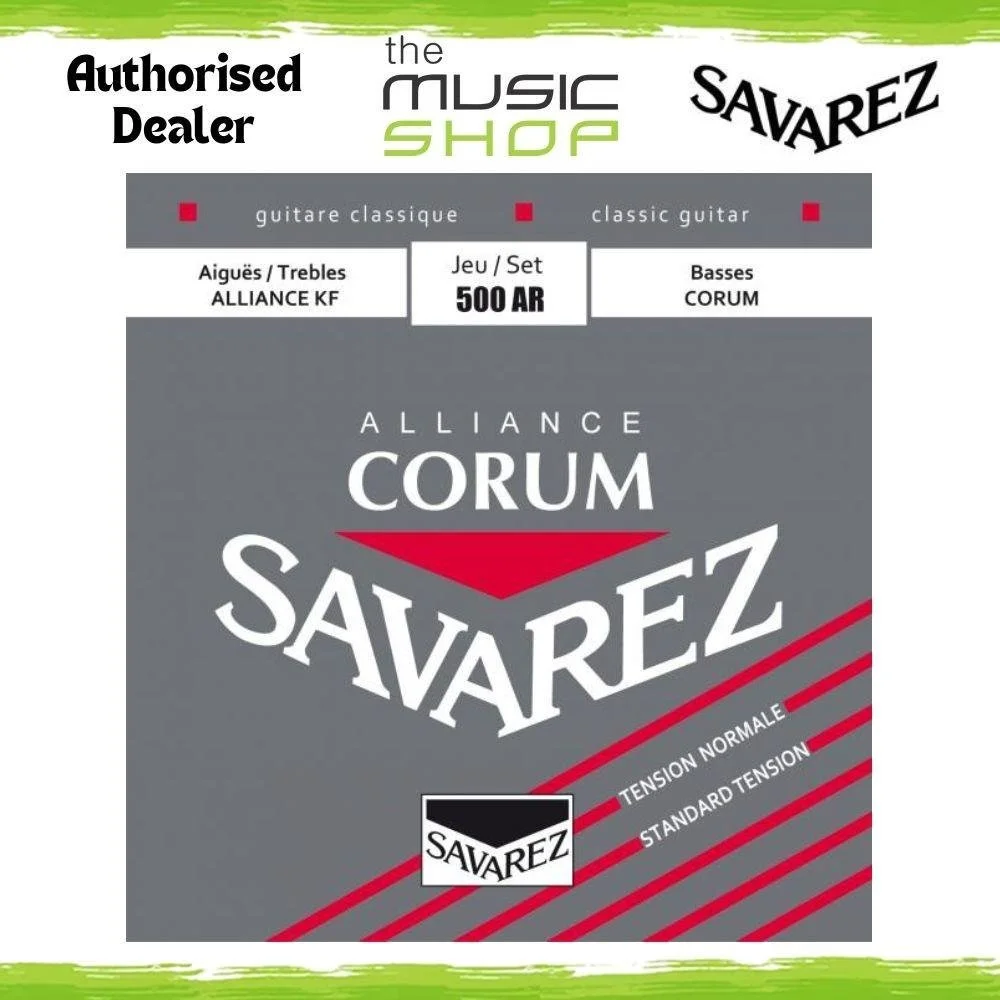 Savarez Alliance Corum Standard Tension Classical Guitar Strings - 500AR
