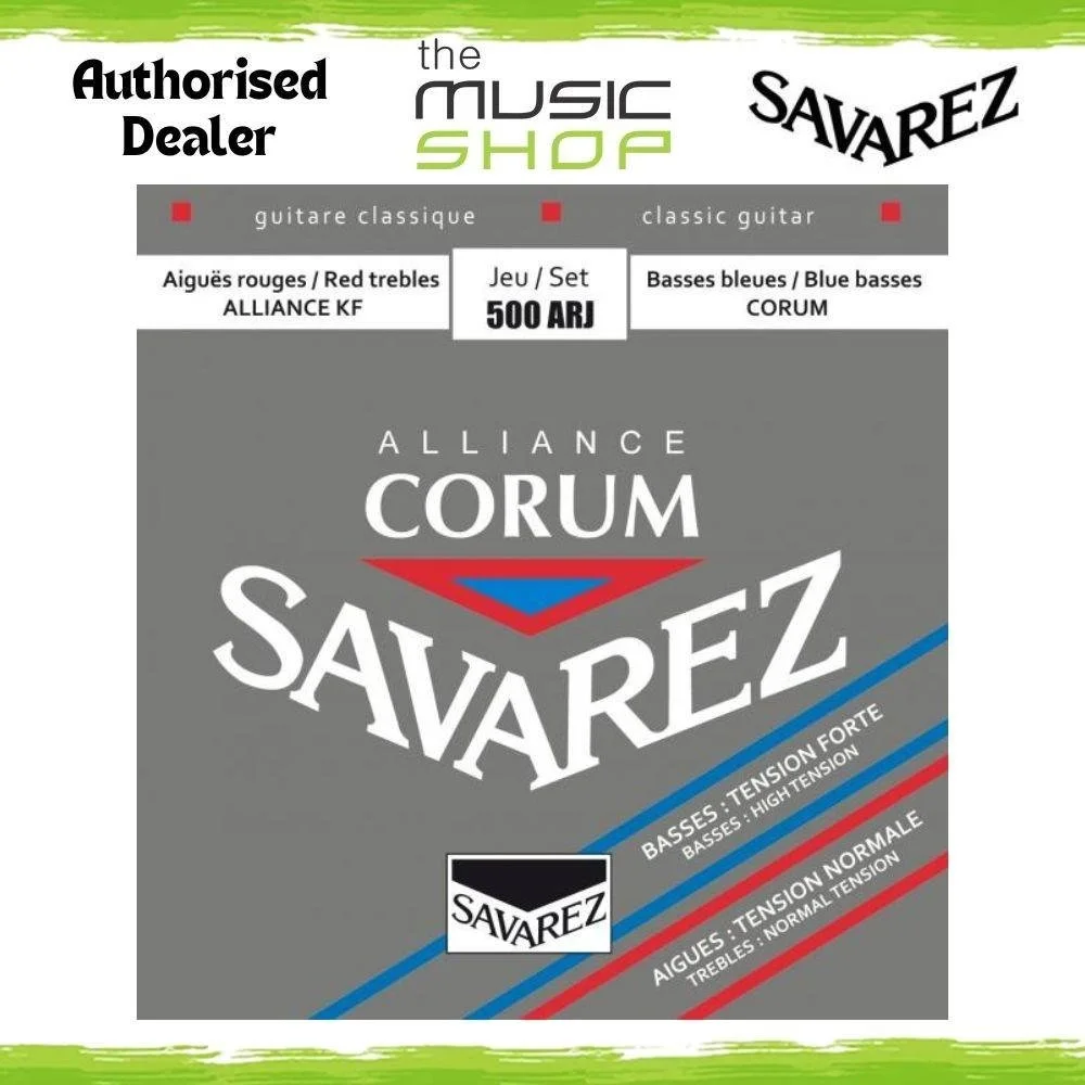 Savarez Alliance Corum Mixed Tension Classical Guitar Strings - 500ARJ