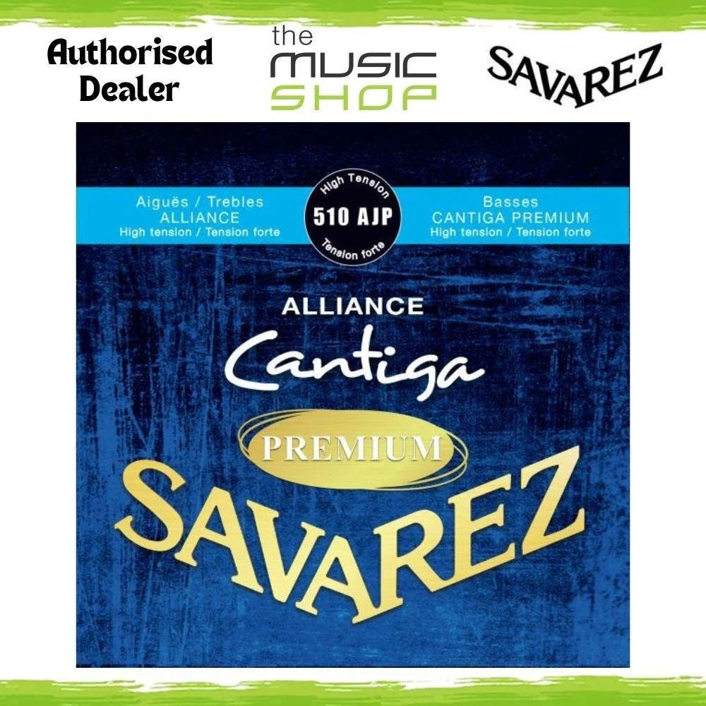 Savarez Alliance Cantiga Premium High Tension Classical Guitar Strings - 510AJP