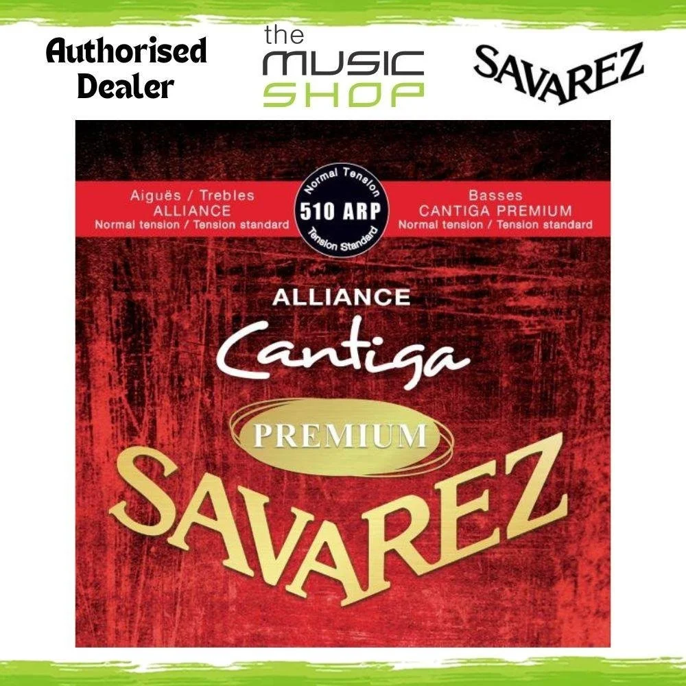 Savarez Alliance Cantiga Premium Standard Tens Classical Guitar Strings - 510ARP