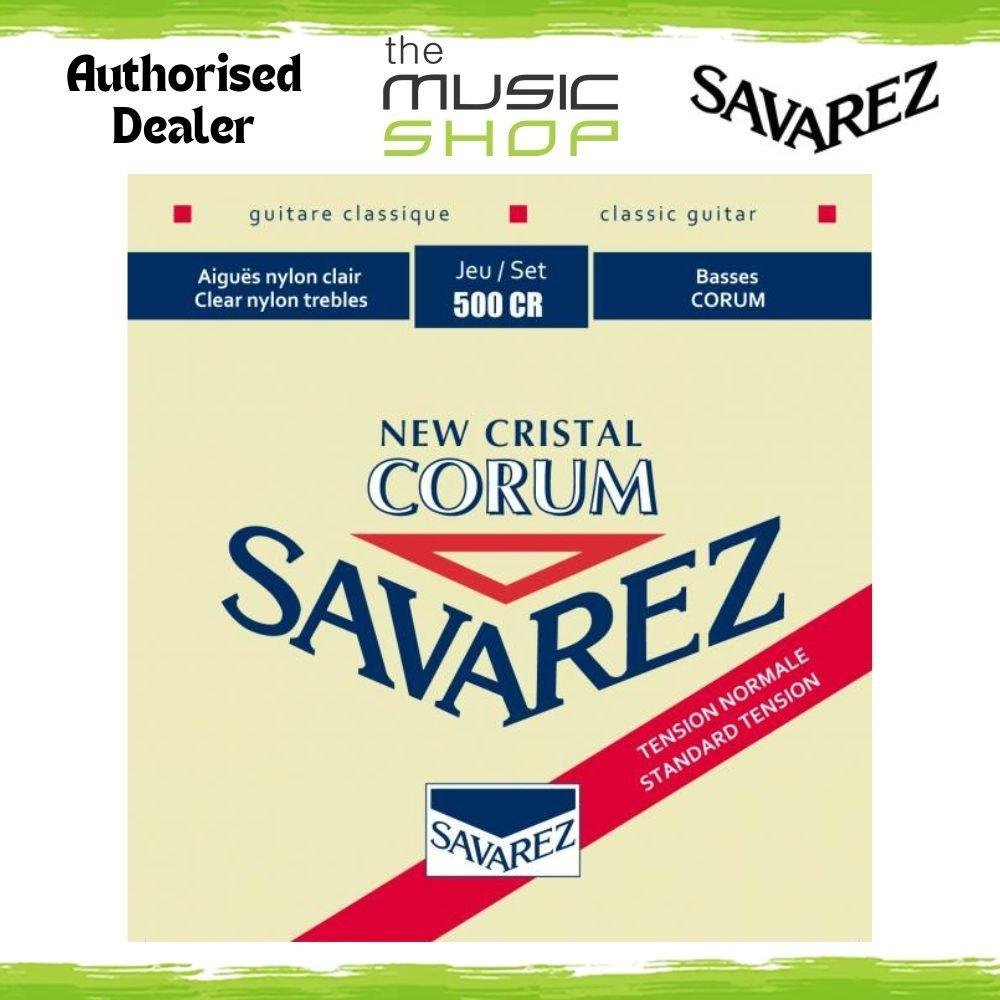 Savarez New Cristal Corum Normal Tension Classical Nylon Guitar Strings - 500CR