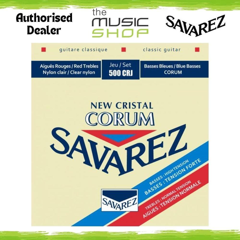 Savarez New Cristal Corum Mixed Tension Classical Nylon Guitar Strings - 500CRJ