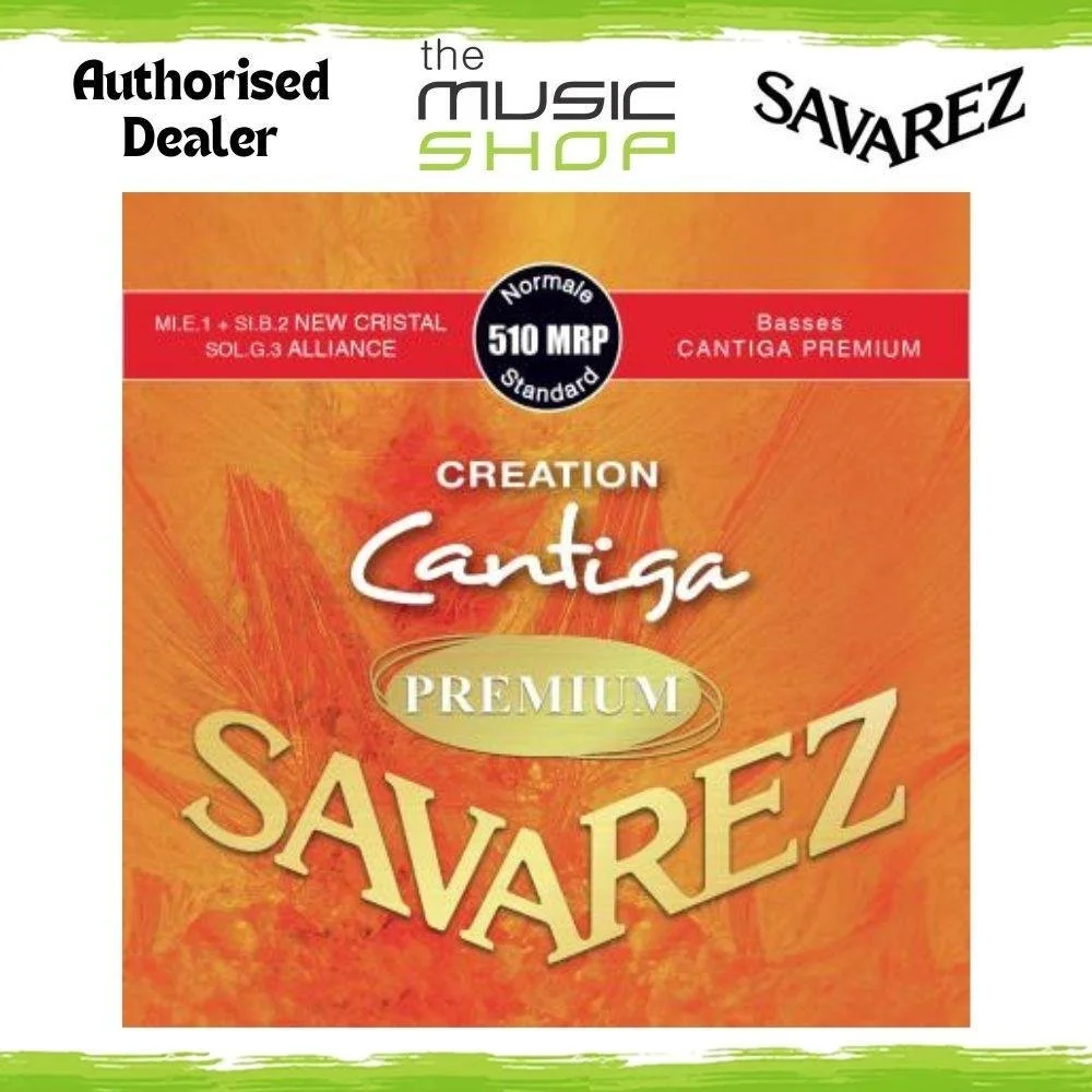 Savarez Creation Cantiga Premium Normal Tension Classical Guitar Strings- 510MRP