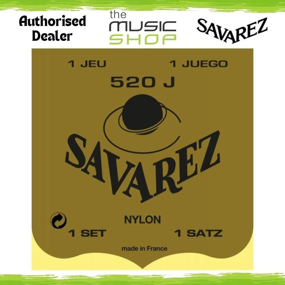 Savarez Traditional Super High Tension Classical Nylon Guitar Strings - 520J