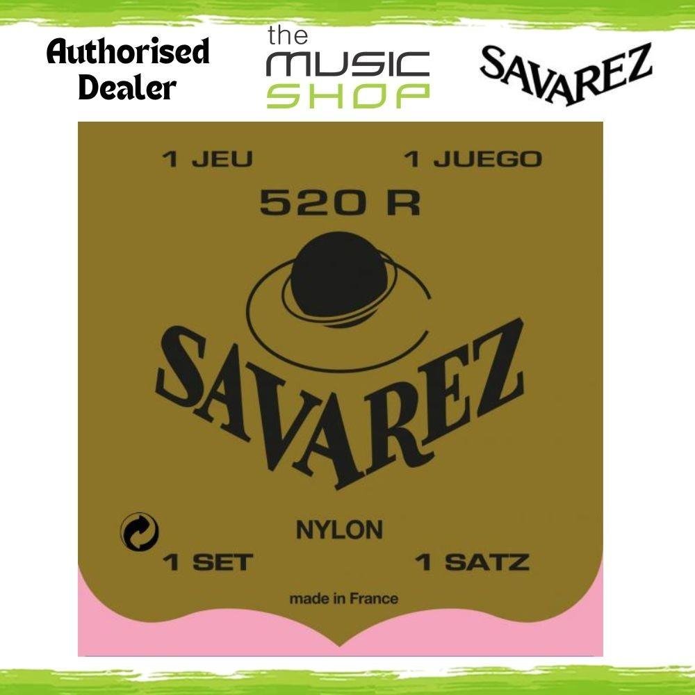 Savarez Traditional Normal Tension Classical Nylon Guitar Strings - 520R