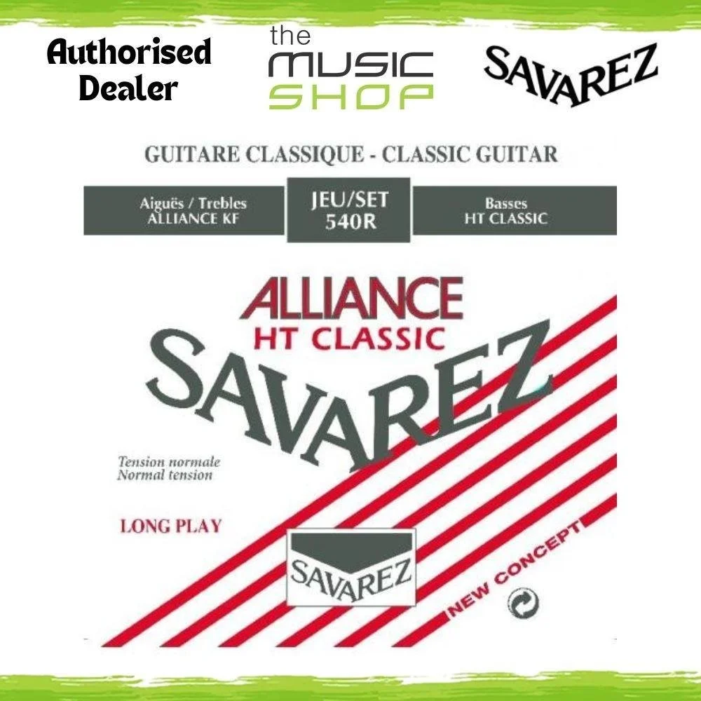 Savarez Alliance HT Classic Normal Tension Classical Guitar Strings - 540R