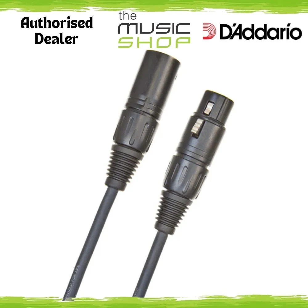 D'Addario Classic Series 25ft XLR-XLR Microphone/Speaker Cable - PW-CMIC-25