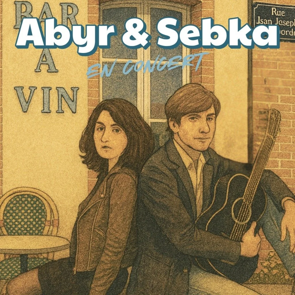 🌙✨ Concert exceptionnel &ndash; Samedi soir aux Lapins Bleus ✨🌙

Nous avons l&rsquo;immense plaisir d&rsquo;accueillir Sebka et Abyr 🎶

🎸 Sebka : auteur-compositeur, guitariste et chanteur, il joue avec les mots et les notes pour conter, avec po&