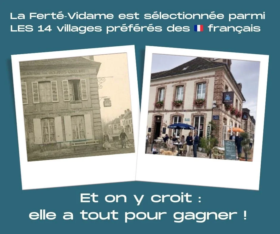 La Fert&eacute;‑Vidame est s&eacute;lectionn&eacute;e parmi 14 villages 🇫🇷
Et ici, on le dit avec le c&oelig;ur : elle a tout pour gagner.

➡️ Vote avant le 6 mars : https://participez.france.tv/quiz/1747006_56/.html

✨ Le charme d&rsquo;une rue qu