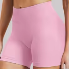 women summer shorts pink.png