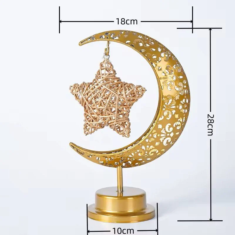 Crescent and Star Ramadan Decor