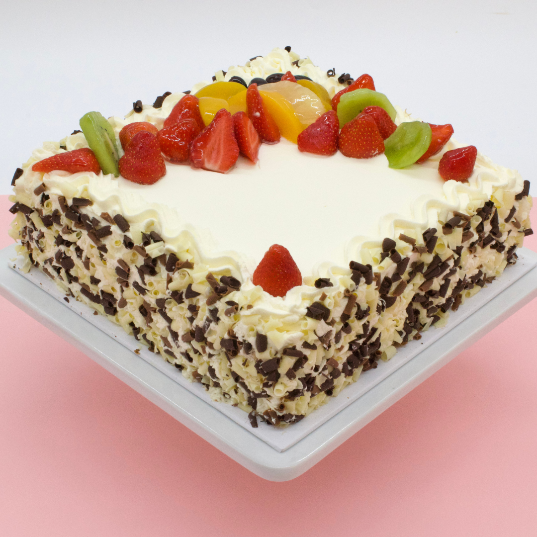 Fresh Fruit Delight Cake