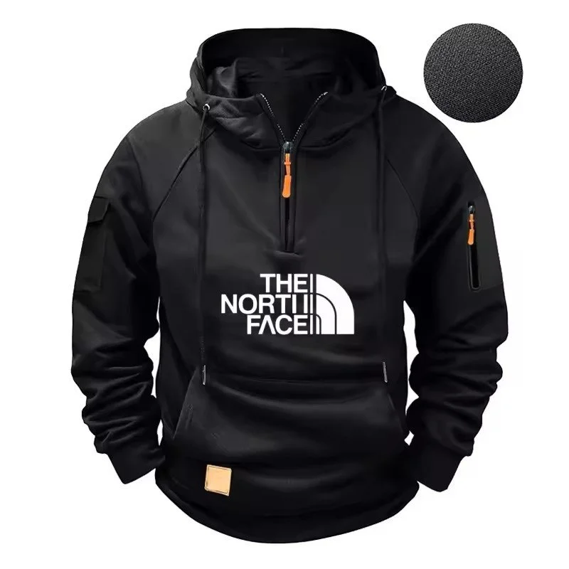 Premium Black Outdoor Hoodie